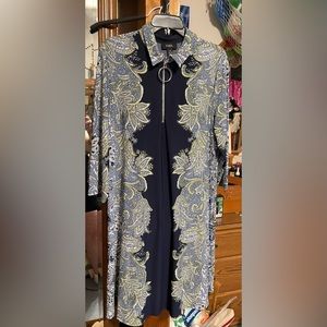 MSK, XL, long sleeves, knee length, dress